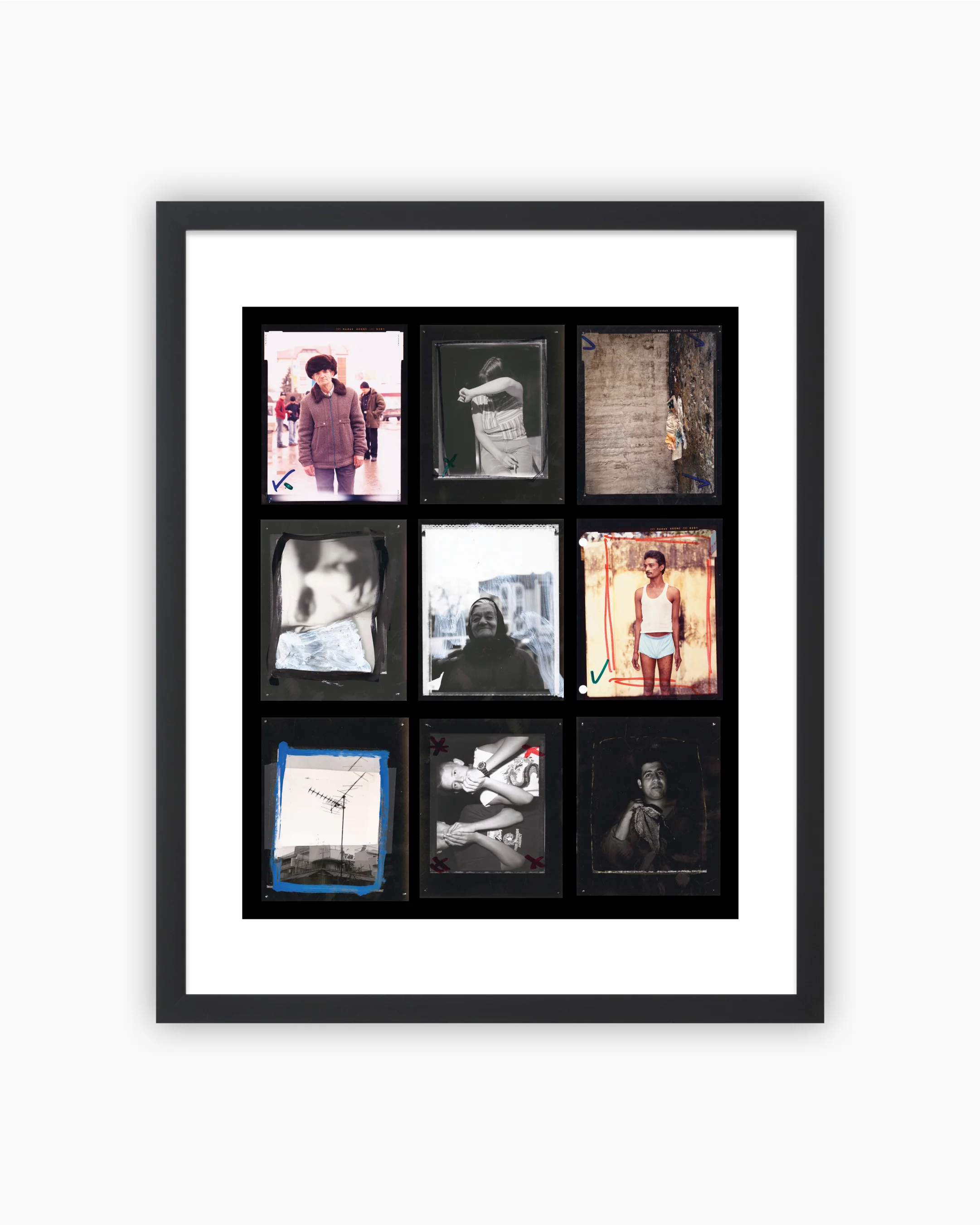 Contact Sheet Print: ‘Contact’, Part of Jim Goldberg’s ‘Proof’ Installation, 2011 - Image 3
