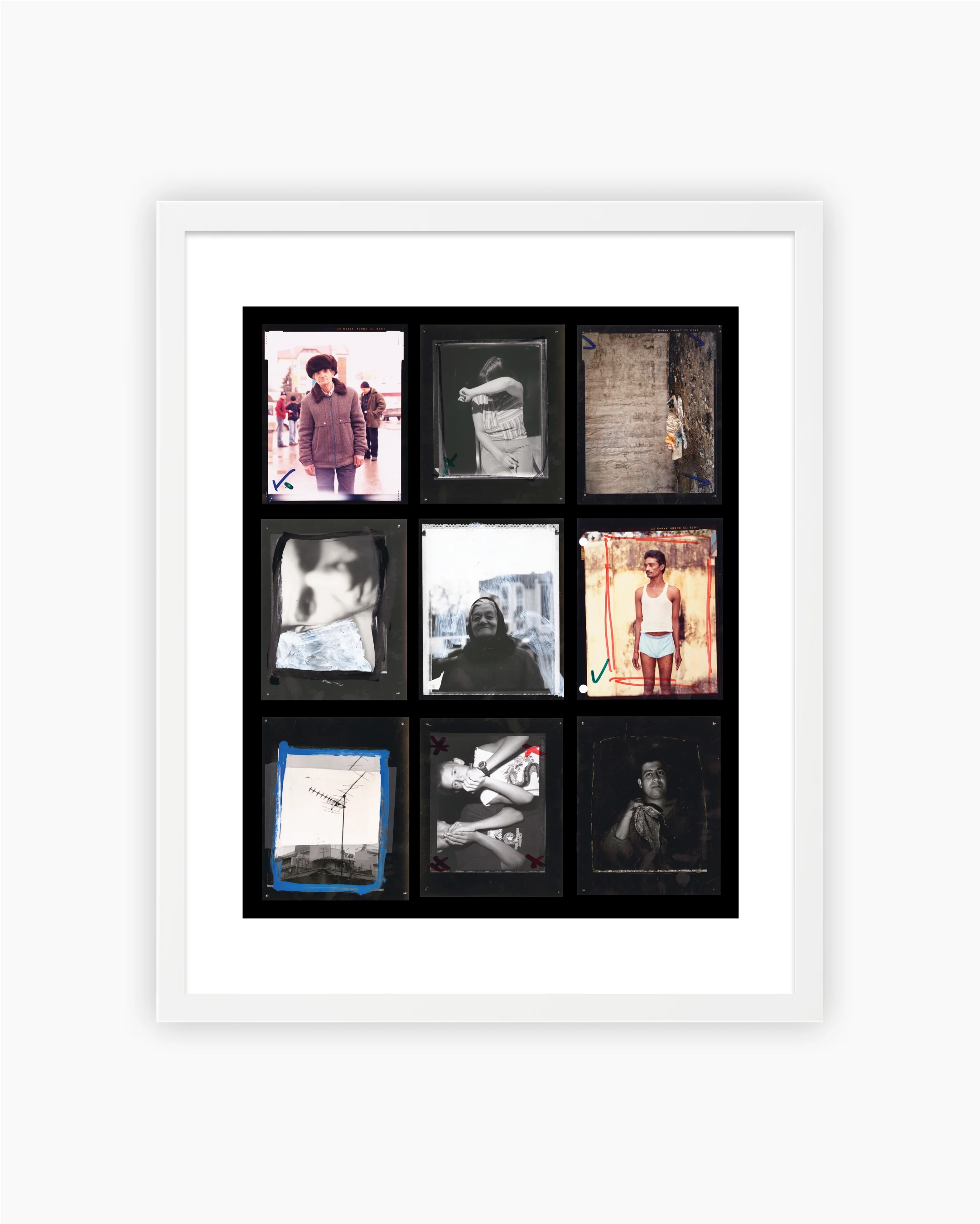 Contact Sheet Print: ‘Contact’, Part of Jim Goldberg’s ‘Proof’ Installation, 2011 - Image 4