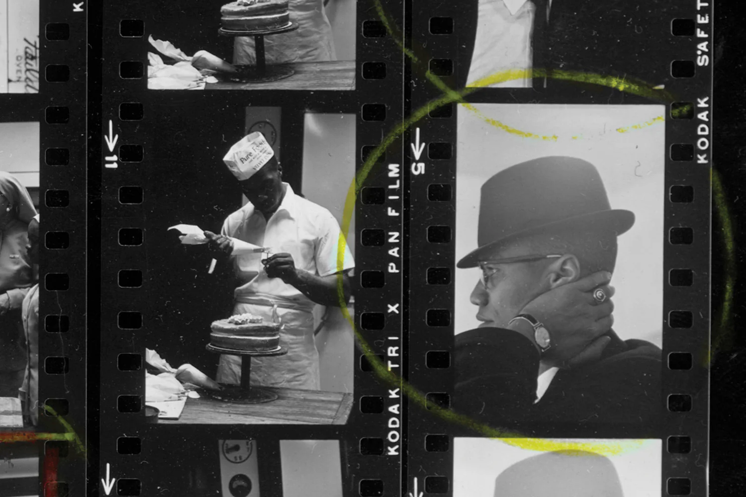 Contact Sheet Print: Malcolm X, 1961 - Image 3