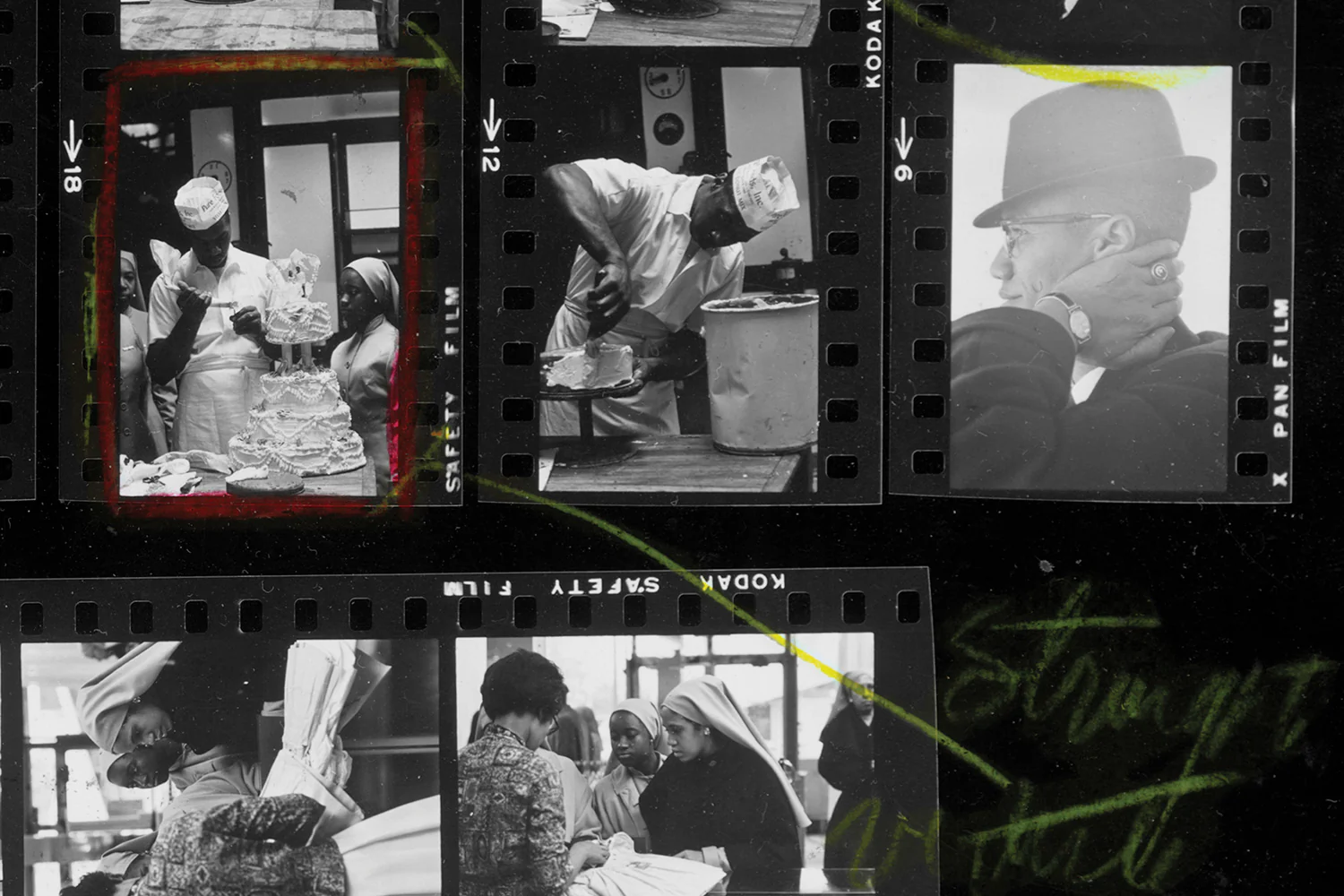 Contact Sheet Print: Malcolm X, 1961 - Image 6