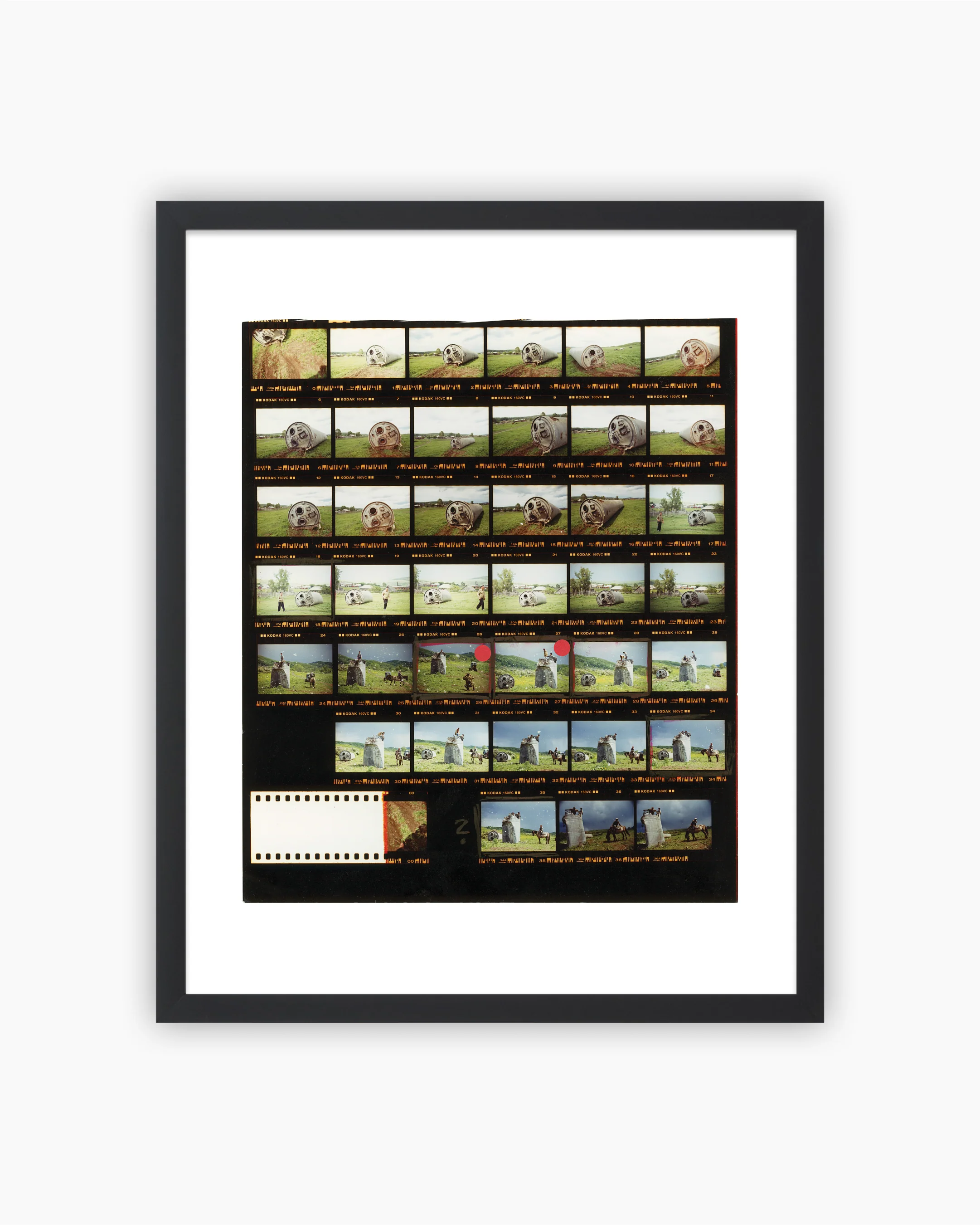 Contact Sheet Print: Satellites, Altai Territory, Russia, 2000 - Image 3