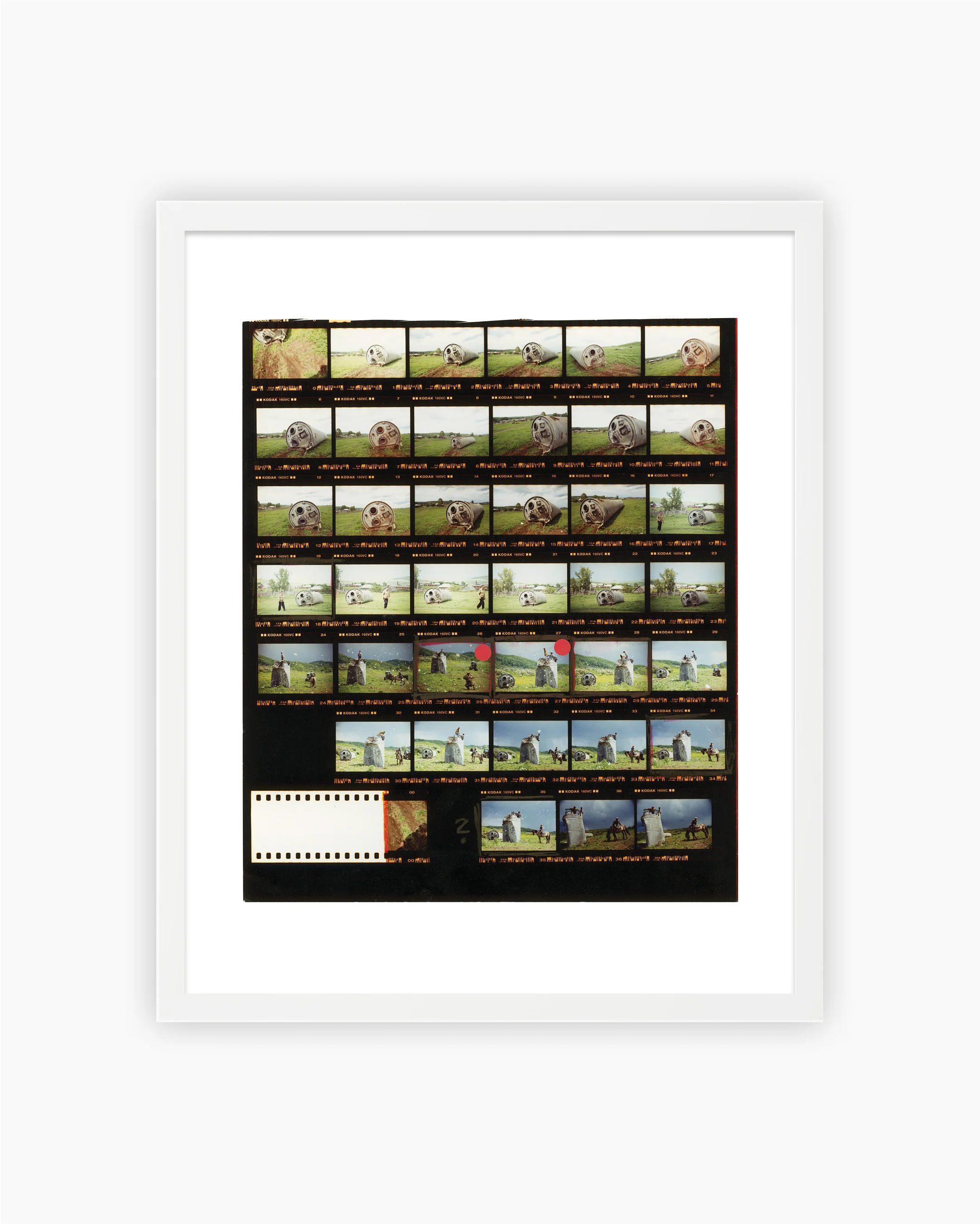 Contact Sheet Print: Satellites, Altai Territory, Russia, 2000 - Image 4
