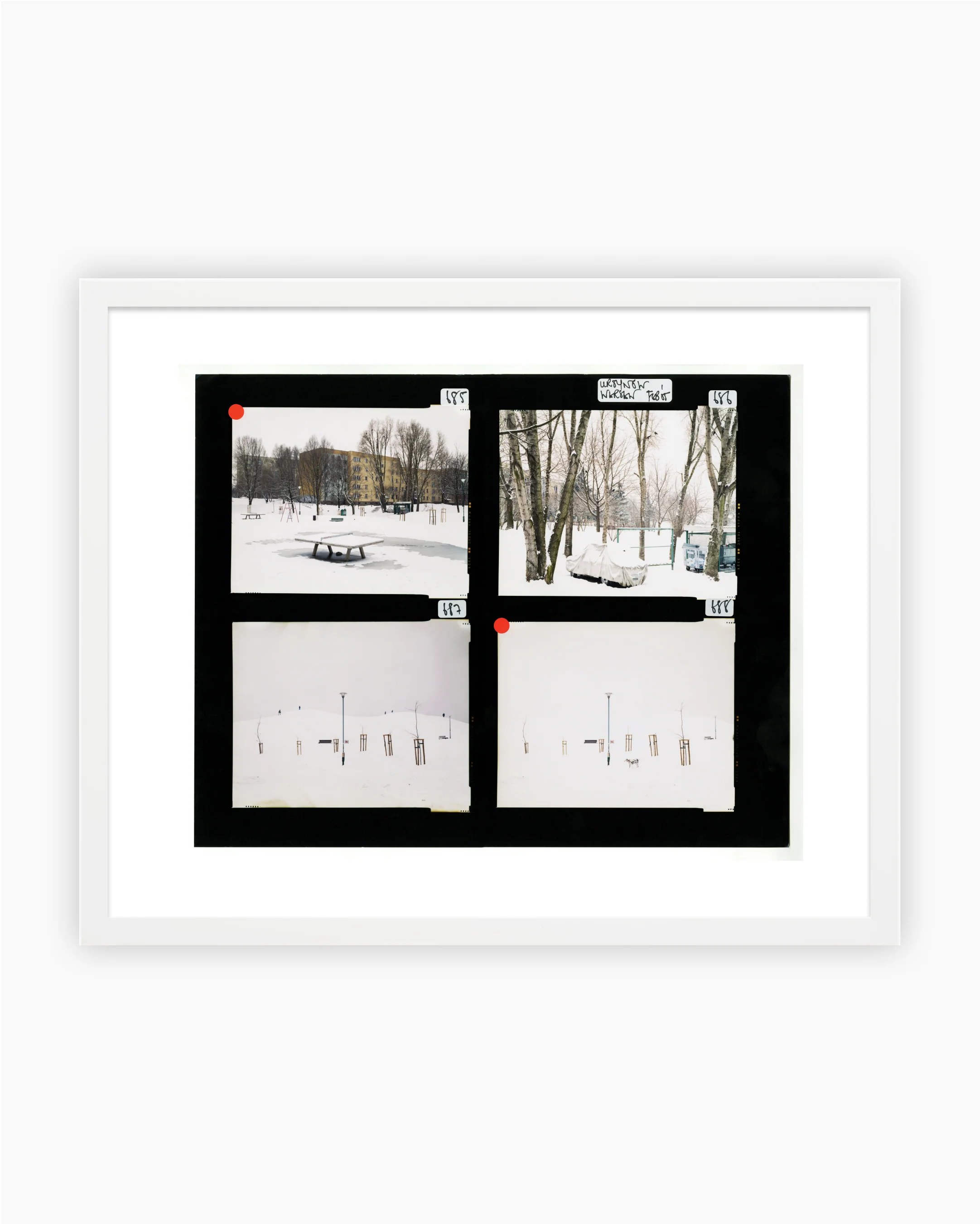 Contact Sheet Print: Warsaw, Poland, 2005 - Image 4